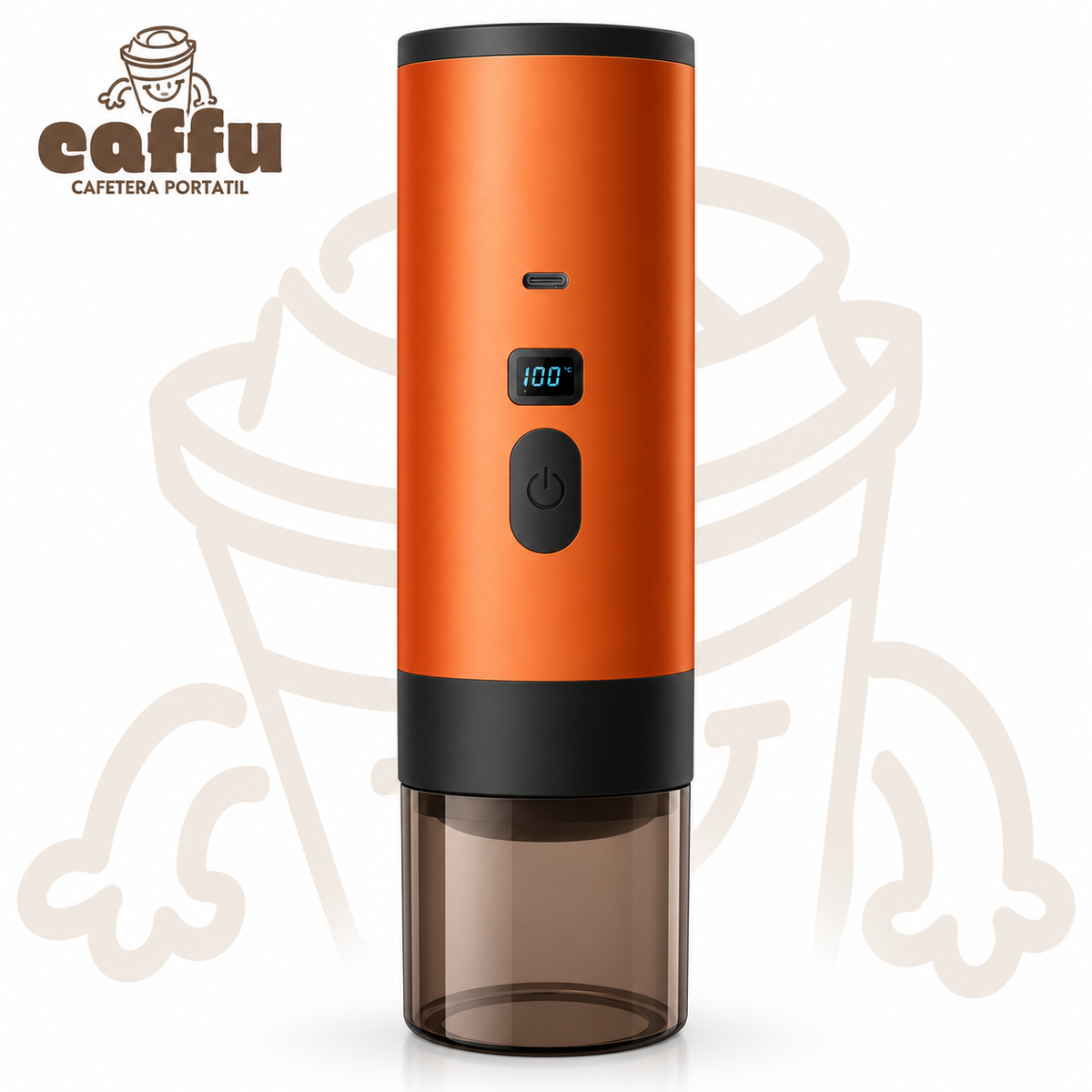 CAFFU Cafetera Portátil 3 en 1