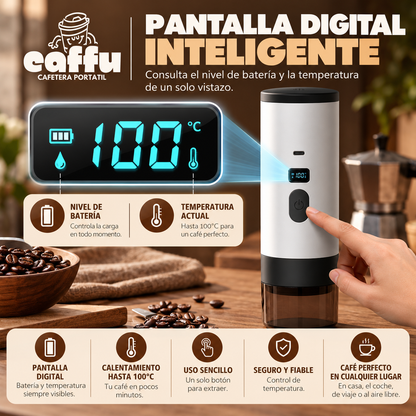 CAFFU Cafetera Portátil 3 en 1
